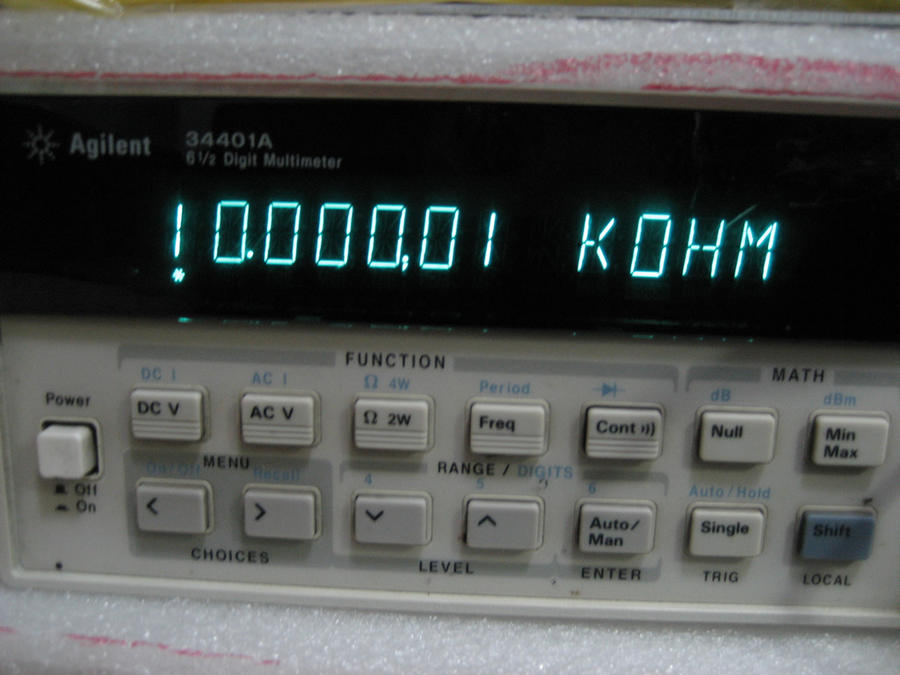 10K000电阻测试