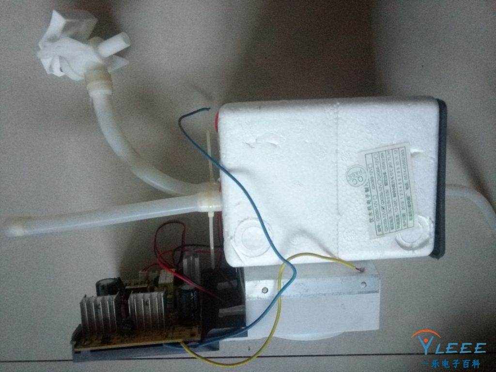 8月6日拆机 饮水机制冷套件 可以制冷水喝,也可