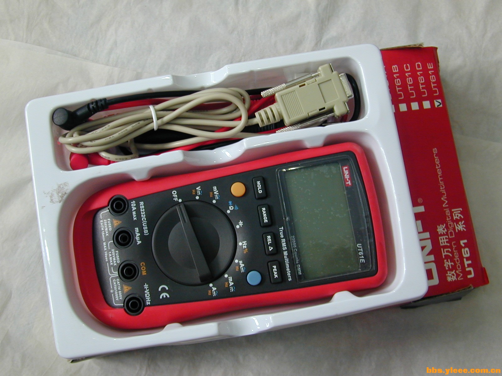 垃圾拆拆--》优利德UT61E 万用表拆解实录