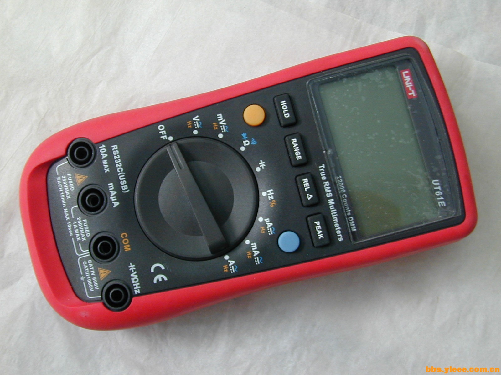 垃圾拆拆--》优利德UT61E 万用表拆解实录