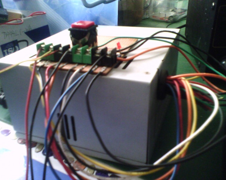 我的强悍电源，见笑了