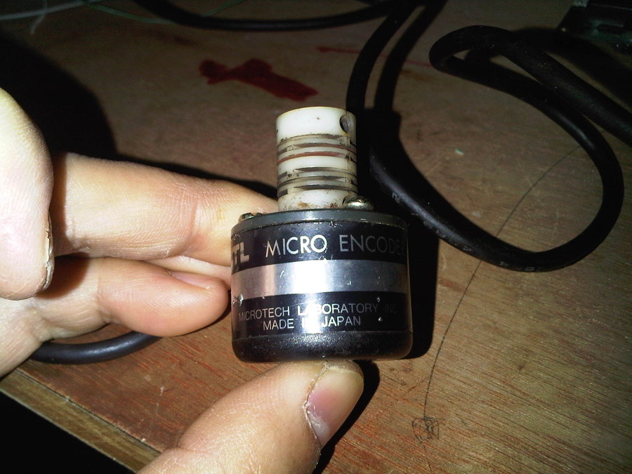 编码器做电动车脉冲实验