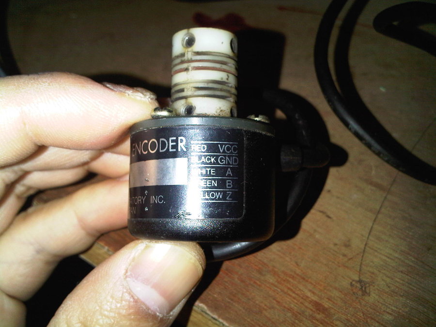 编码器做电动车脉冲实验