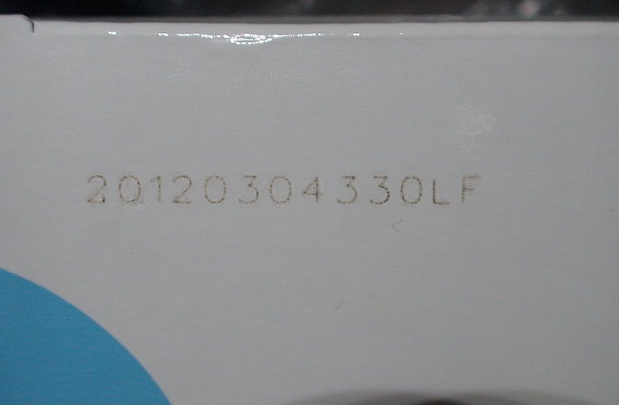 盒子上的编码