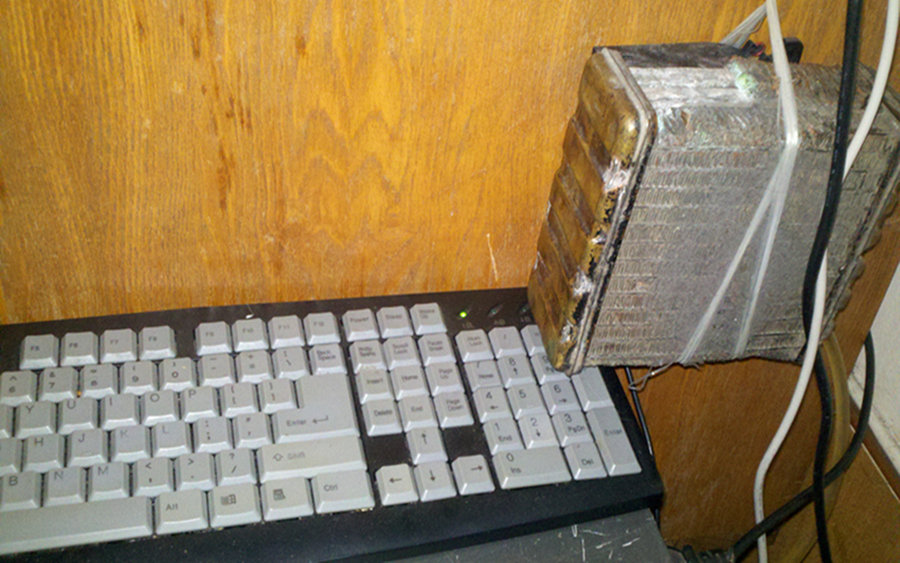 汽车暖风的铜水箱