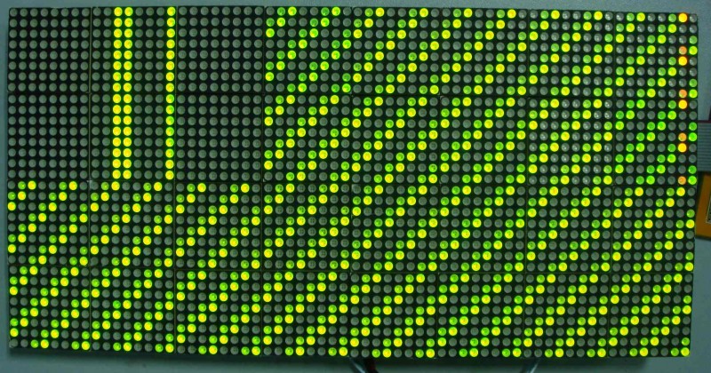 3mm_08接口 32x64双色点阵屏 测试：左上角绿色常亮-7.jpg