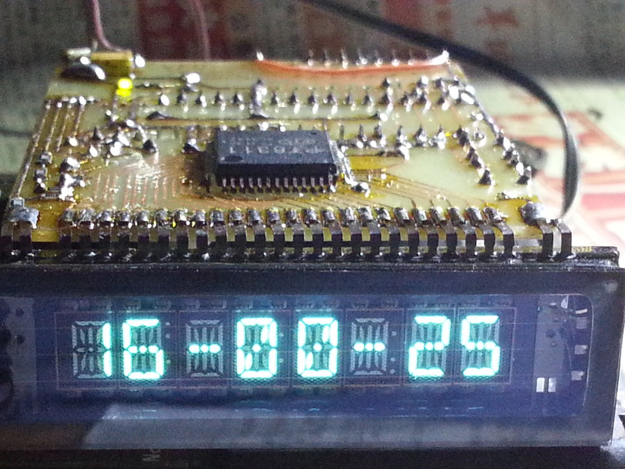 改过升压线圈后的效果