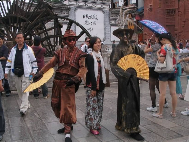 街头行为艺术