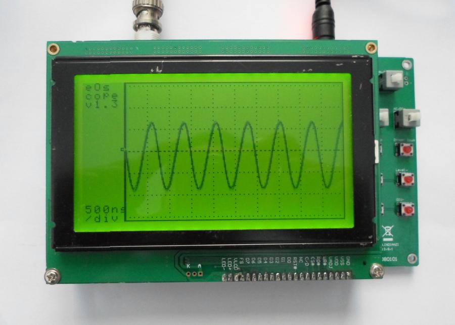 测试1MHZ 1V的正弦.JPG