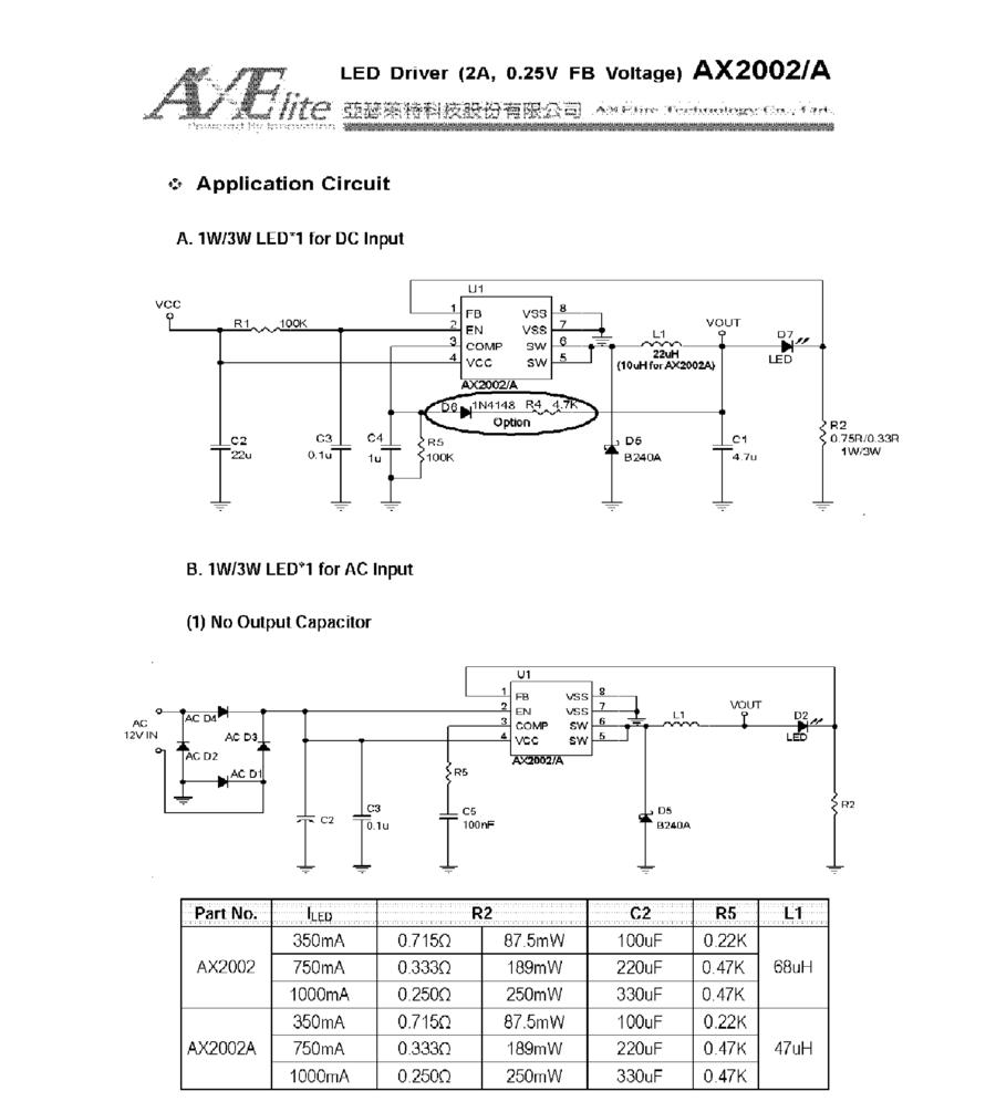 AX2002芯片资料