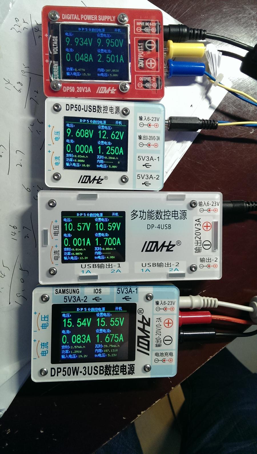 从上到下，一、二、三、四代