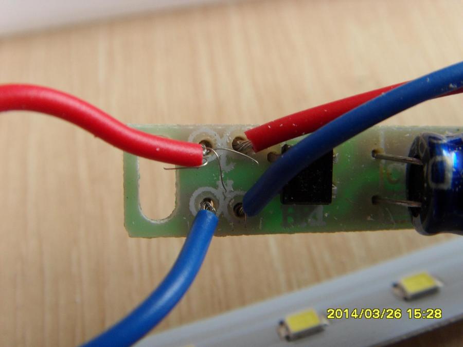 做工太粗糙了  自己要处理一下  要不容易短路