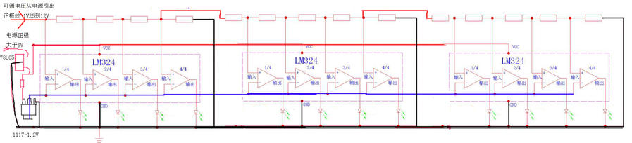 3只LM324 12V量程电压灯条电路图.jpg