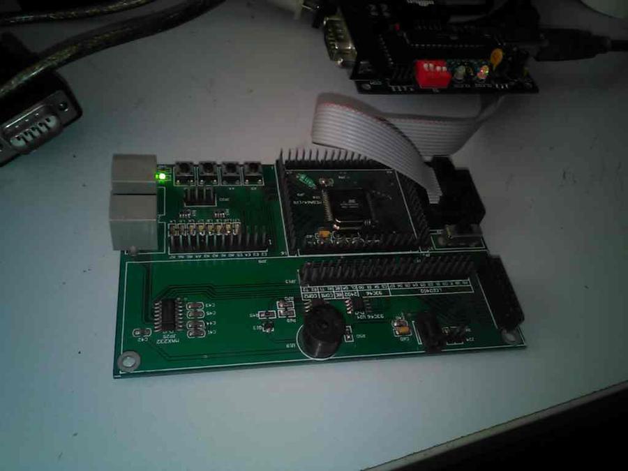 atmega128开发板