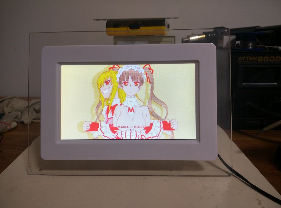白色有电源