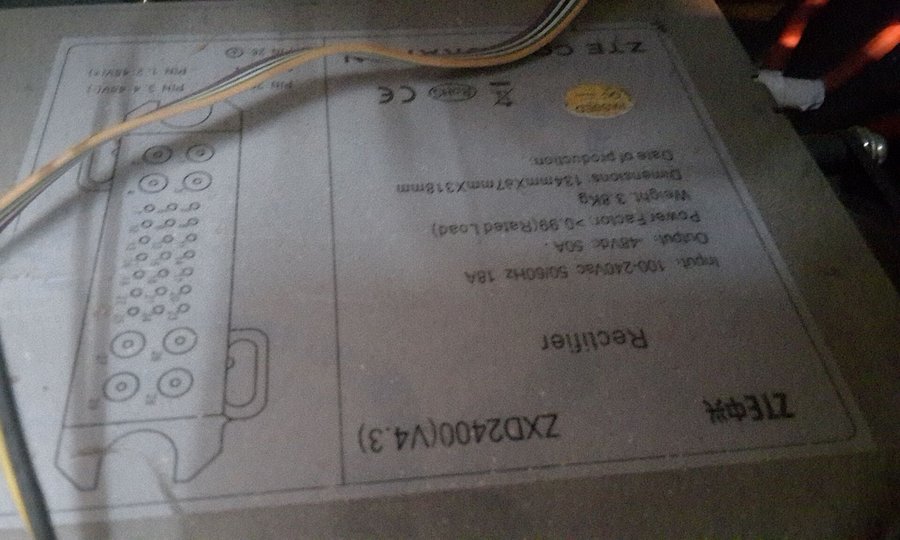 2号中兴通信通信电源已改可调，已经改了一半回去自己接个电位器就能用，这个提供改可调资料，以前用的时候 ...