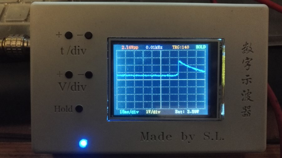 短路恢复脉冲波形