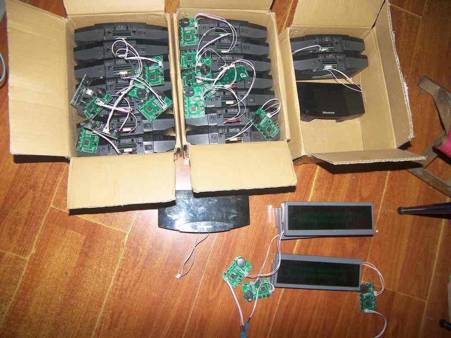 中文vfd英文时钟