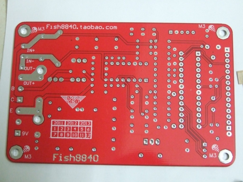 M数控电源V6PCB反面