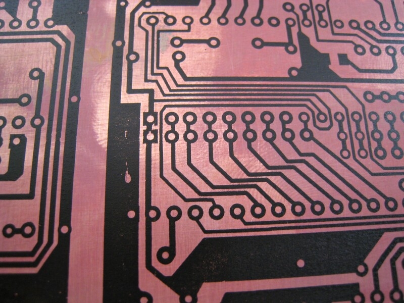 撕下转印纸。有点缺陷，不过不要紧.