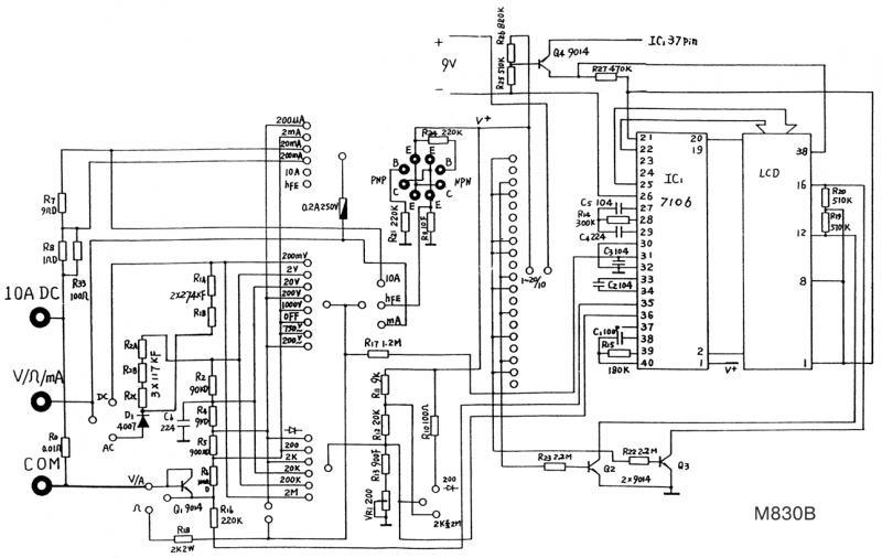 数字万用表Mastech M838电路图.gif