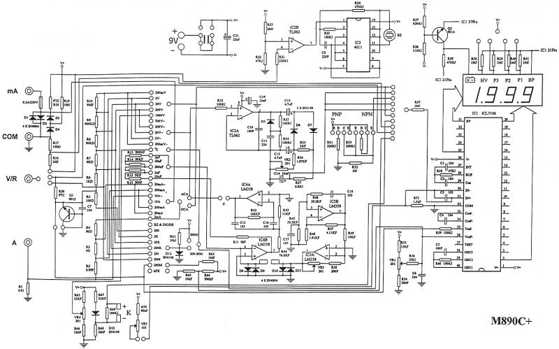数字万用表Mastech M890C  示意图.gif