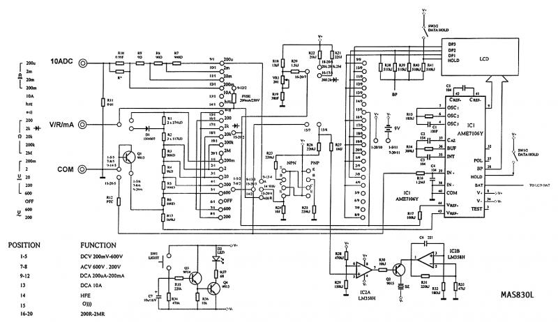 数字万用表Mastech M890D示意图.gif