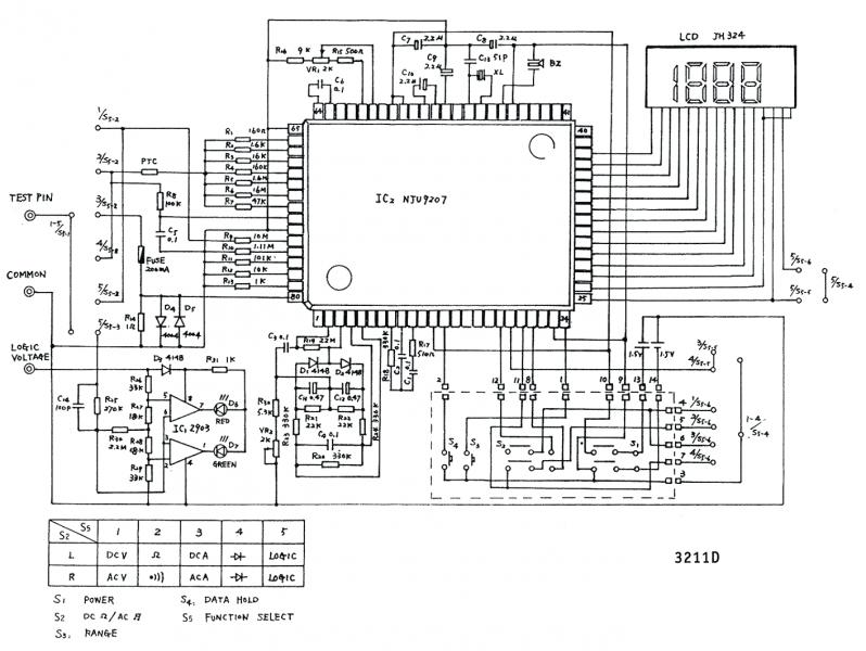 数字万用表Mastech M3211D示意图.gif
