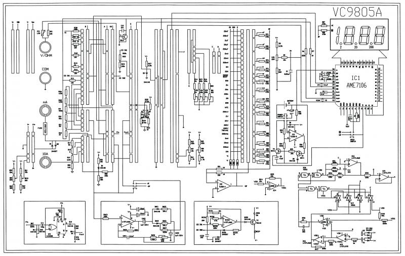 维克多VC9805A数字万用表电路图.gif