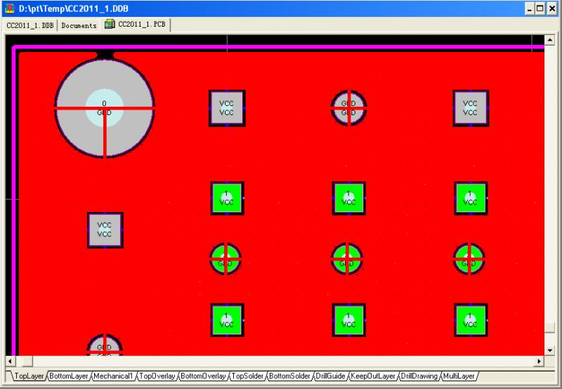 Gnd 正面敷铜 局部放大图.PNG