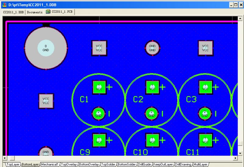 Vcc 反面敷铜 局部放大图.PNG