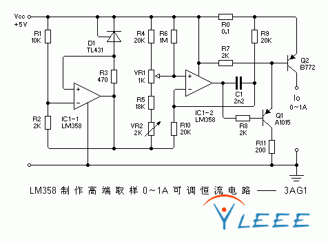 LM358制作高端取样0-1A可调恒流电路-1.GIF