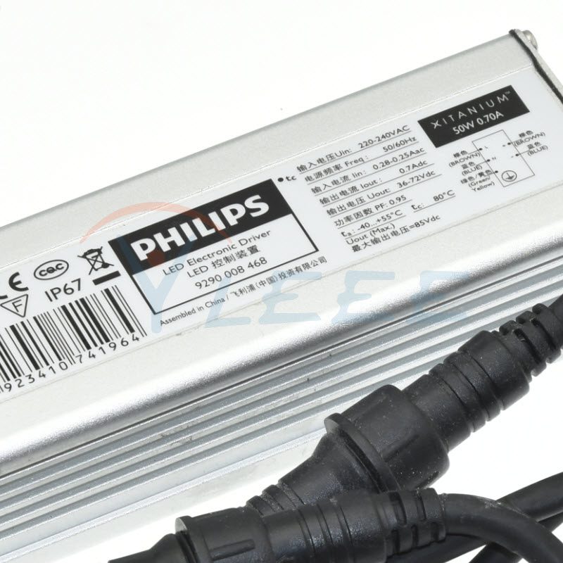 PHILIPS LED Electronic Driver LED控制装置 9290008468 XITANIUM 36-72VDC 50W0.7A