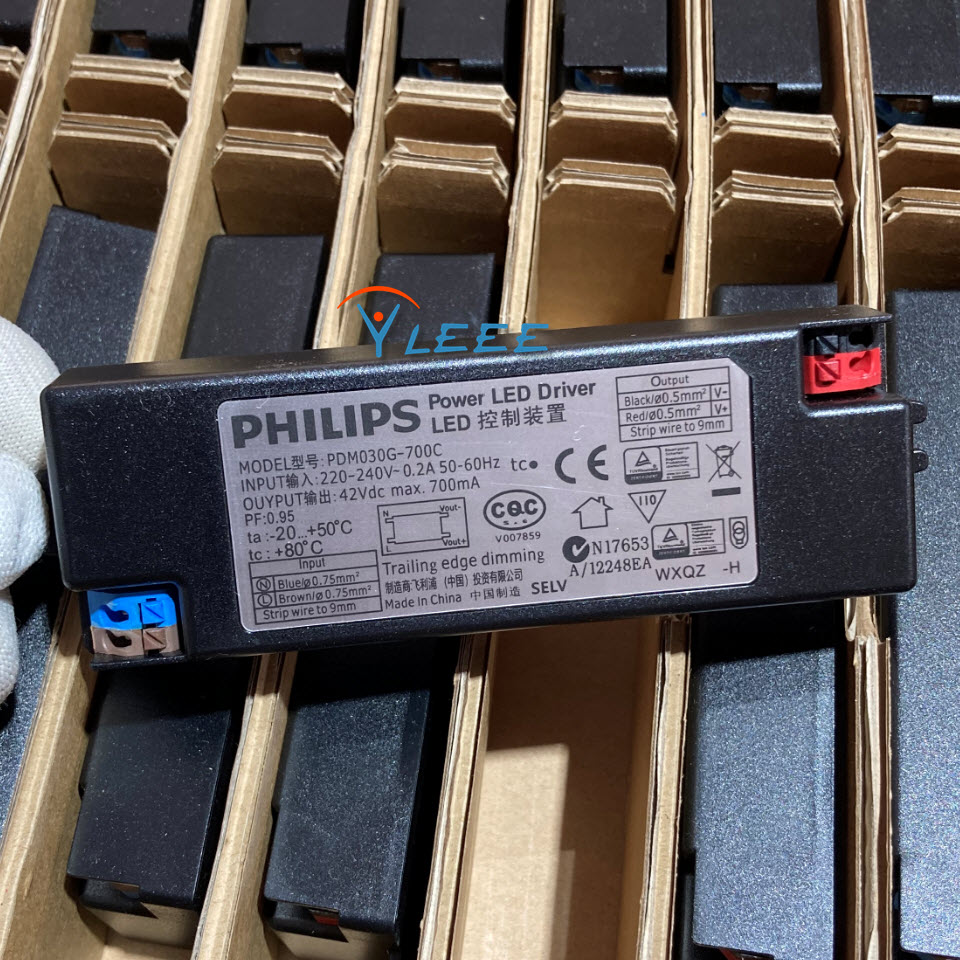 philips power led driver飞利浦led控制装置-model-型号pdm030g-700c-led电源42vdc-max-700ma |