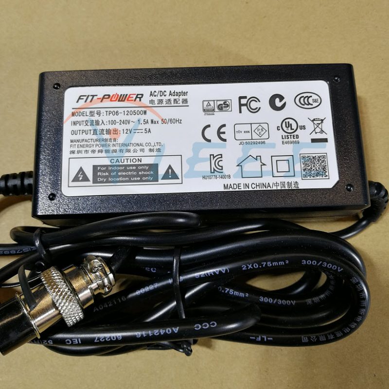 FIT-POWER电源适配器 12V5A桌面一体机电源线 TP06-120500W