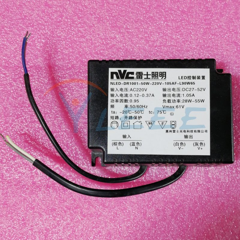 LED控制装置NLED-DR1001-50W-220-105AF-L90W65