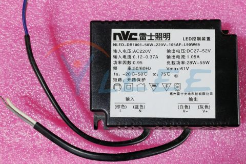 LED控制装置NLED-DR1001-50W-220-105AF-L90W65