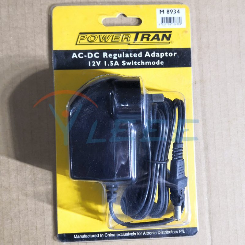 POWERTRAN 12V1.5A电源适配器
