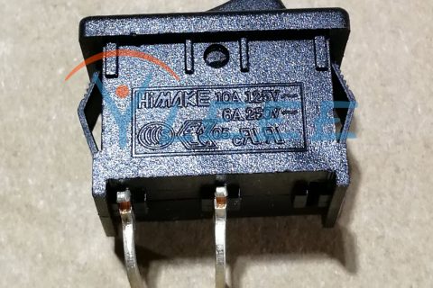 全新华杰Himake HF606A 10A125VAC 6A250VAC卧式开关 电源开关