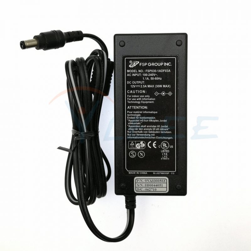 FSP/全汉 无线AP 路由器 电源适配器 FSP030-1ADF03A 12V2.5A MAX