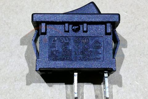 HF-6006 10A 125V 6A250VAC-T85/55船形开关 电源开关