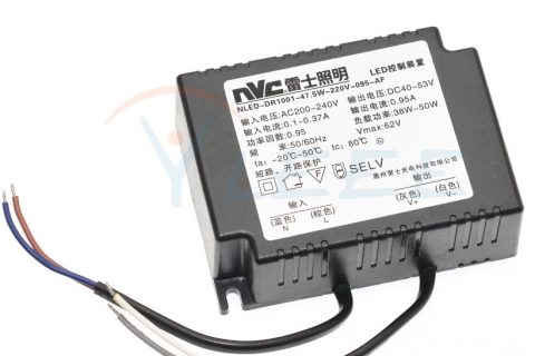 雷士NVC投光灯电源 变压器 55W LED恒流源 NLED-DR1001-55W-095AF