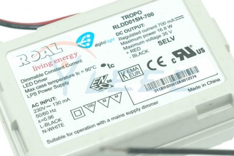 LED Driver ROAL TROPO RLDD015H-700 LED驱动器16V-24V700ma