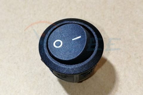 台湾普尼克/PRONIC 船形开关 3脚2档BR T85 250V6A 圆形电源开关