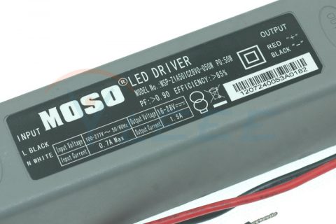 茂硕MOSO LED驱动电源16V-28V1.5A 50W电源MSP-Z1A50IC28V0