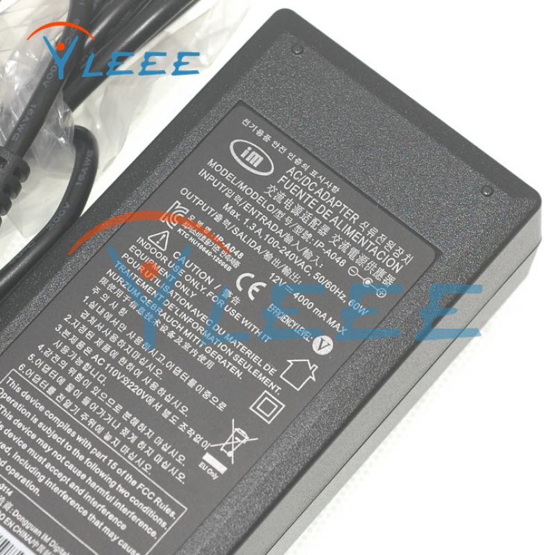三星12V电源适配器IM AC/DC ADAPTER MODEL:IP-A048 12V4000mA