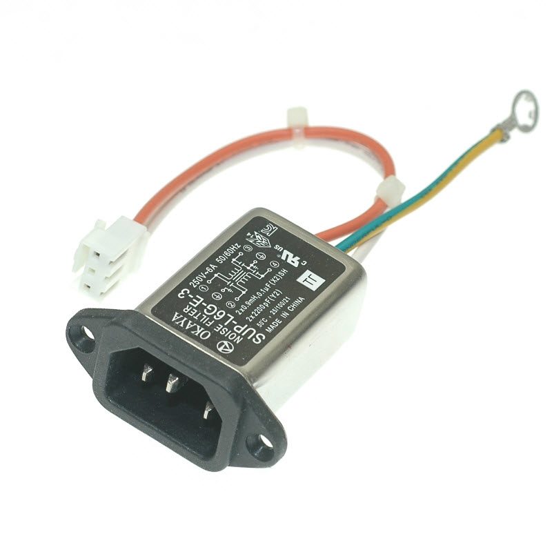 全新原装OKAYA SUP-L6G-E-3 EMI电源滤波器插座 250V6A