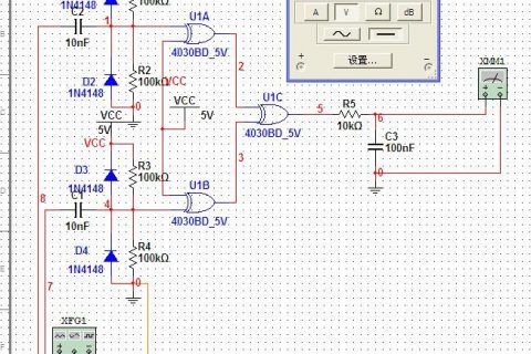 两路信号相位鉴别电路