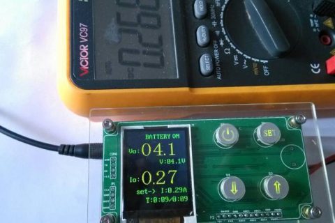 STM8彩屏数控电源