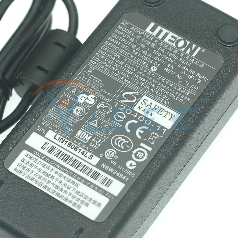 建兴LITEON PA-1200-3SA4 5V4A路由器无线AP电源适配器 思科341-0536-01